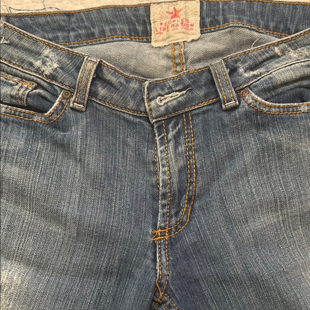 People’s Liberation Blue Denim Jeans